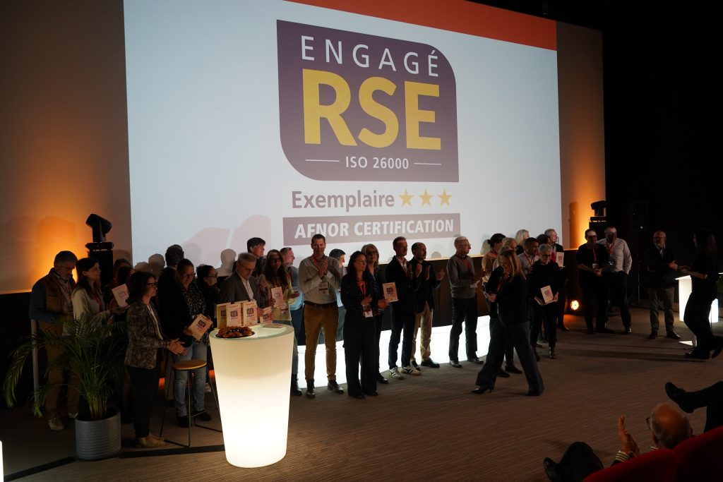 Remise du trophée RSE