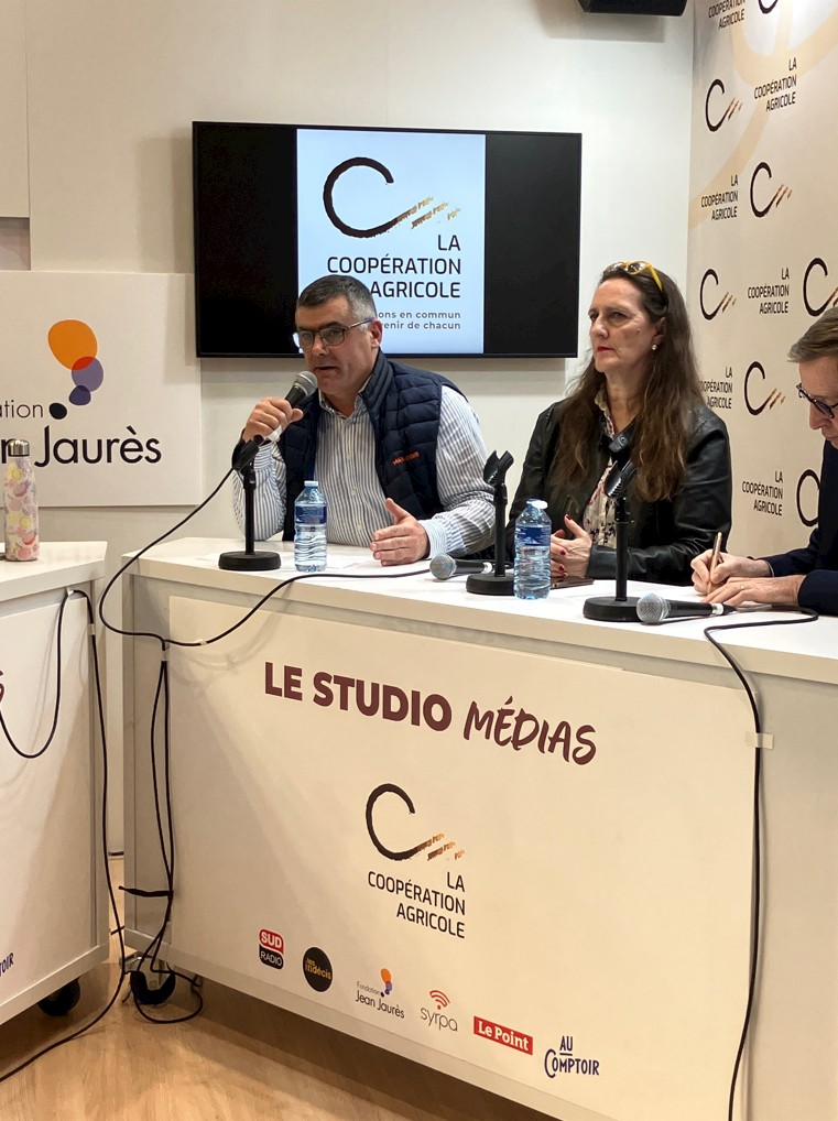 Daniel Peyraube au salon de l'Agricuture