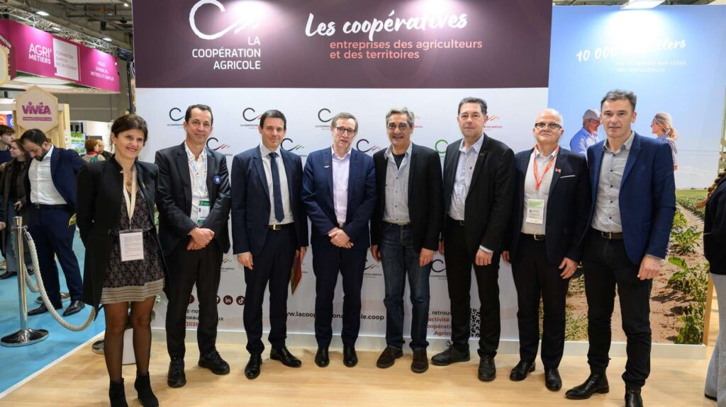 La Coopération Agricole, Serge Papin et Christophe Bonno au salon de l'agriculture 2026